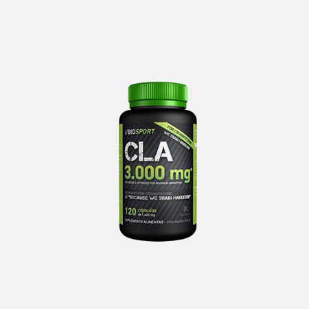 CLA 3000 mg – 120 cápsulas – BioHera