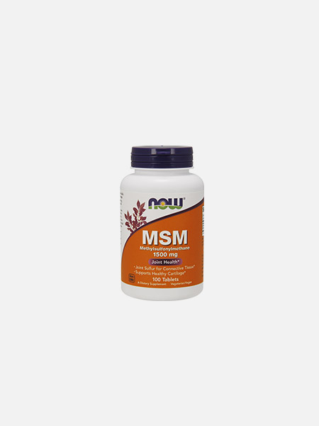 MSM 1500 mg - 100 comprimidos - Now