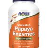 Papaya Enzymes – 180 comprimidos - Now