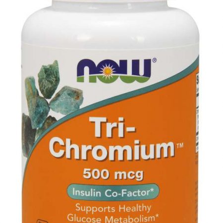 Tri-Chromium 500 mcg – 90 cápsulas – Now