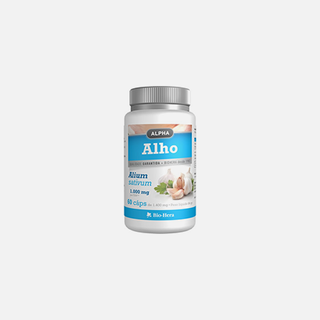 Alpha Alho 1000mg – 60 cápsulas – BioHera