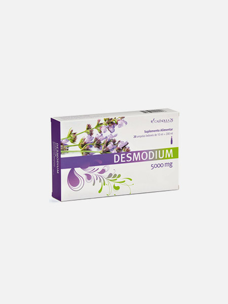 Desmodium 5000 mg - 20 ampolas - Calêndula