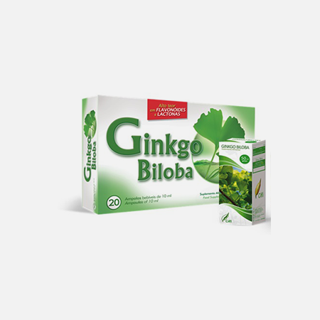 Ginkgo Biloba Ampolas – 20 Ampolas – CHI