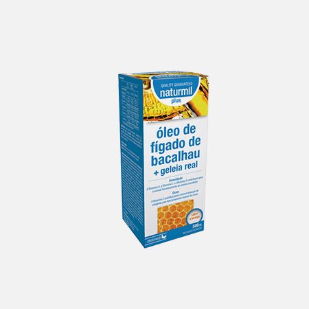 Óleo de Fígado de Bacalhau com Geleia Real Plus – 500ml – DietMed