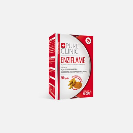 Pure Clinic Enziflame – CHI – 60 cápsulas