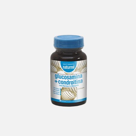 Naturmil Glucosamina + Condroitina – 60 cápsulas – DietMed