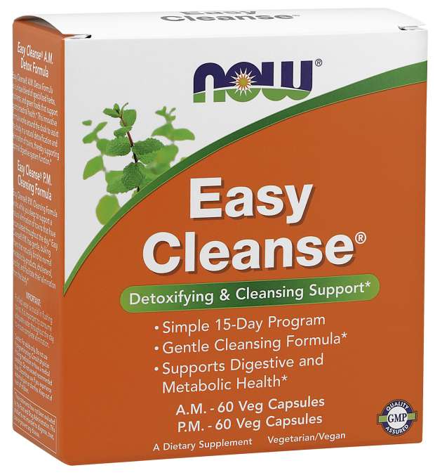 Easy Cleanse 60+60 cápsulas NOW