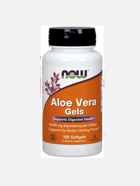 Aloe Vera 100 Softgels Now 1396