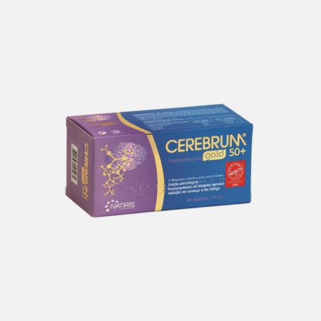 Cerebrum Gold 50+ – 30 Cápsulas – Natiris