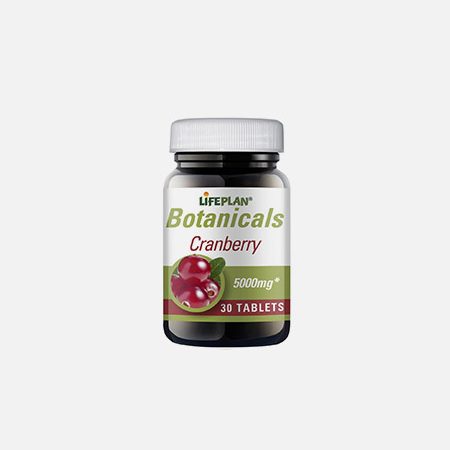 Cranberry Extract 5000mg – 30 comprimidos – LifePlan