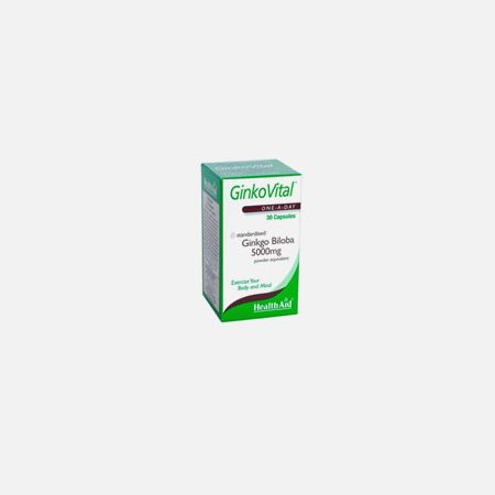 Ginkovital – 30 cápsulas – Health Aid