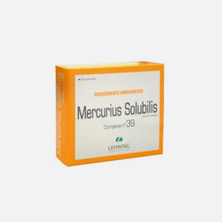 Mercurius Solubilis complex n39 – 60 comprimidos – Lehning
