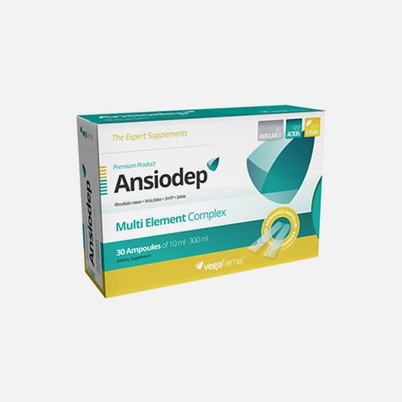 Ansiodep – 30 ampolas – Vegafarma