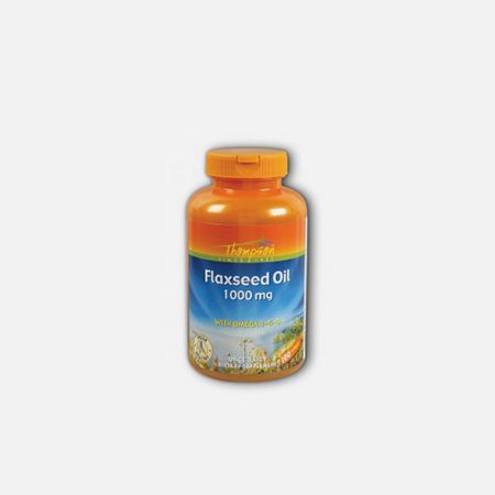 Flaxseed Oil 1000mg – 100 cápsulas – Thompson