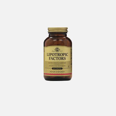 Lipotropic factors – 100 comprimidos – Solgar