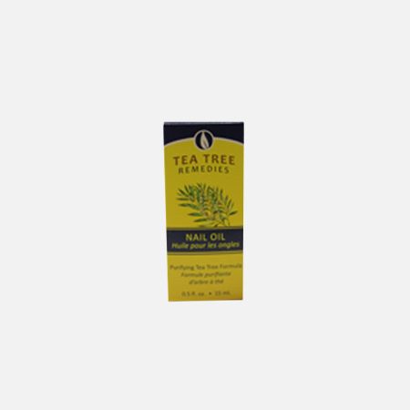 Tea Tree Remedies Nail Oil – 15 mL – J. L. Ferreira