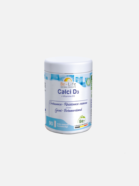 Calci D3 – 90 cápsulas – Be – life