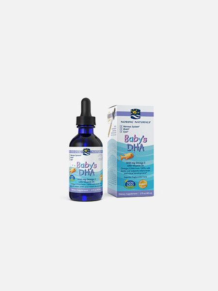 Baby’s DHA Vitamina D3 - 60 ml - Nordic Naturals