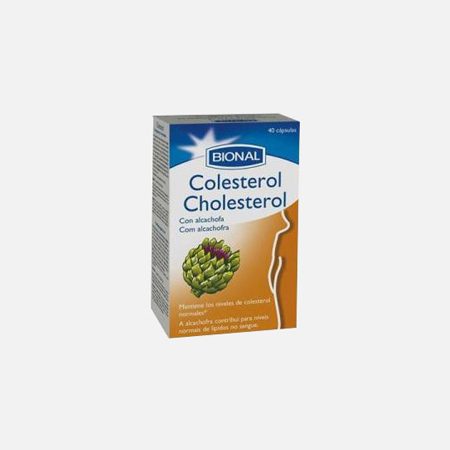 Colesterol Com Alcachofra  – 40 Cápsulas – Bional