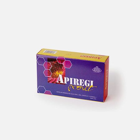 Apiregi Provit (Geleia Real + Propolis + Vit. C) – 20 ampolas – Artesania Agricola