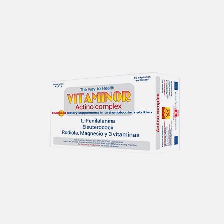 ACTINO Complex – 60 cápsulas – Vitaminor