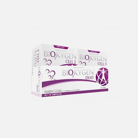 Biokygen Cell Duo (Cell 2 + Cell 3) – 20+10 ampolas – Fharmonat