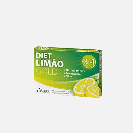 DietLimão Gold 3 em 1 – Natiris – 60 comprimidos