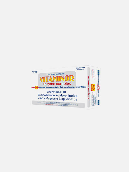 ENZYMO Complex - 60 cápsulas - Vitaminor