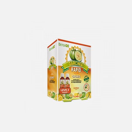 Detox Go Garcinia Rapid pague 1 leve 2 – 50+50ml – Fharmonat