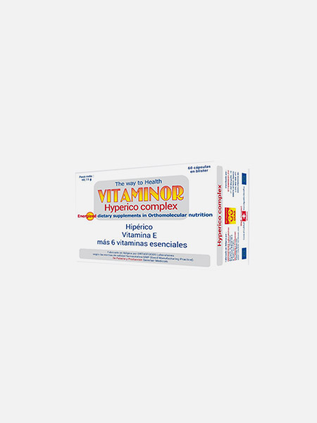 HYPERICO Complex - 60 cápsulas - Vitaminor
