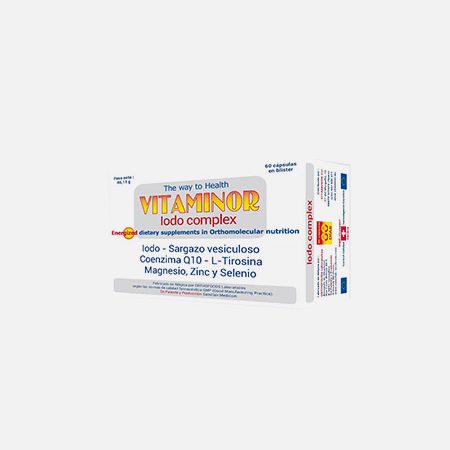 IODO Complex – 60 cápsulas – Vitaminor