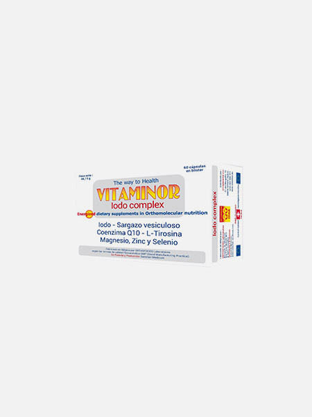 IODO Complex - 60 cápsulas - Vitaminor
