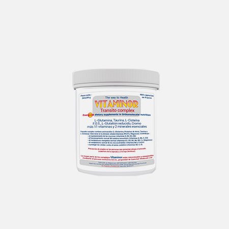 TRANSITO Complex – 480 cápsulas – Vitaminor