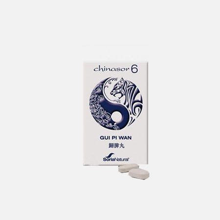 Chinasor 06 GUI PI WAN – 30 comprimidos – Soria Natural