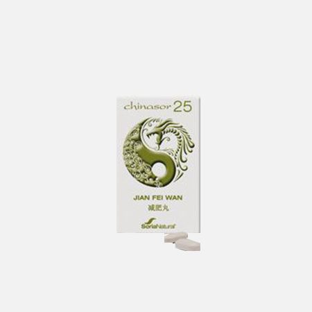Chinasor 25 JIAN FEI WAN – 30 comprimidos – Soria Natural