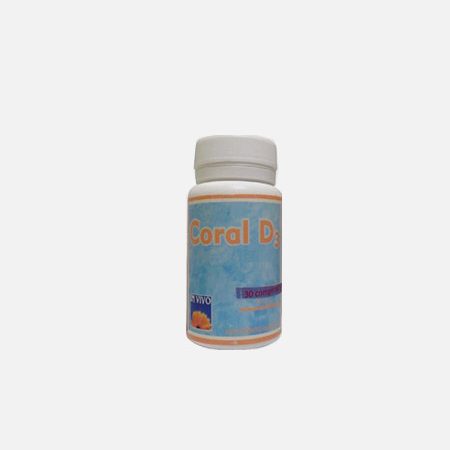 Coral D3 – 30 comprimidos – Invivo