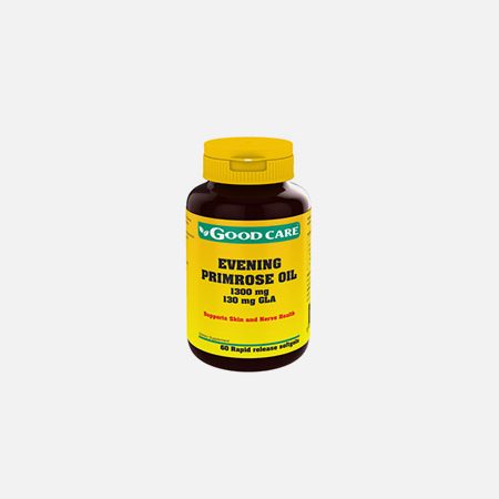 Evening Primrose Oil 1300 mg – 60 cápsulas – Good Care