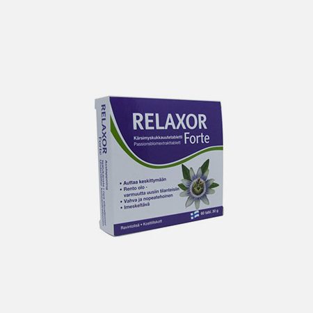 Relaxor Forte – 40 comprimidos – Natural e Eficaz