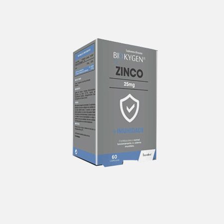 Biokygen Zinco – 60 cápsulas – Fharmonat
