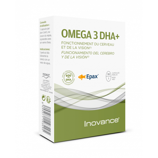 Inovance OMEGA 3 DHA+ - 30 cápsulas - Ysonut