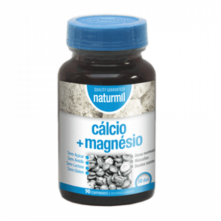 Naturmil Cálcio + Magnésio – 90 comprimidos – DietMed