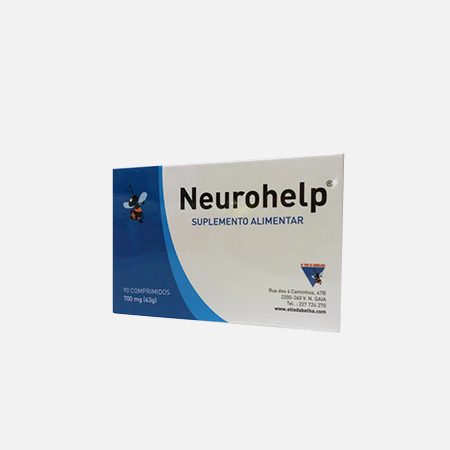 Neuro Help – 90 comprimidos – O Tio d’Abelha