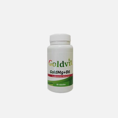 GoldMg + B6 – 60 cápsulas – Goldvit