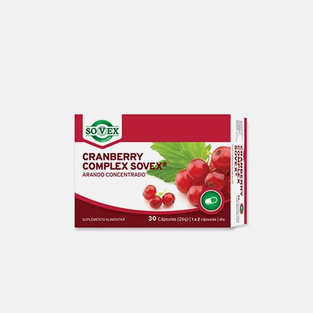 Cranberry Complex – 30 cápsulas – Sovex