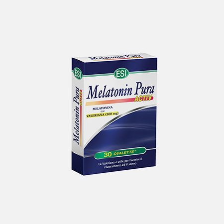 Melatonin Pura Activ com Valeriana – 30 cápsulas – ESI