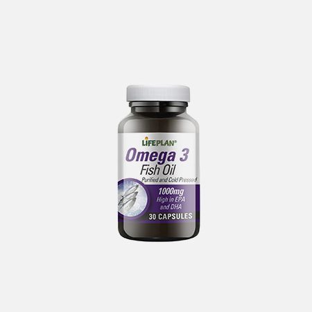 Omega 3 Fish Oils – 30 cápsulas – LifePlan