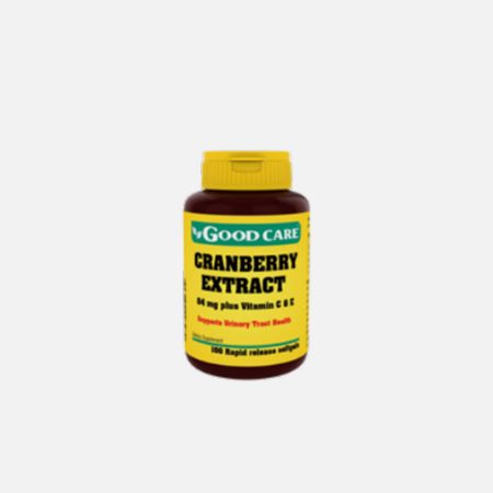 Cranberry Extract – 100 cápsulas – Good Care