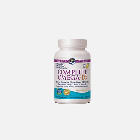 Complete Omega D3 – 60 cápsulas – Nordic Naturals