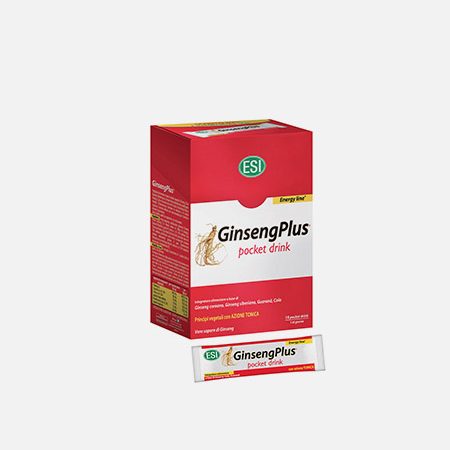 Ginseng Plus Pocket Drink – 16 saquetas – ESI