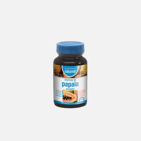 Naturmil Enzimas de Papaia Complex – 90 comprimidos – DietMed